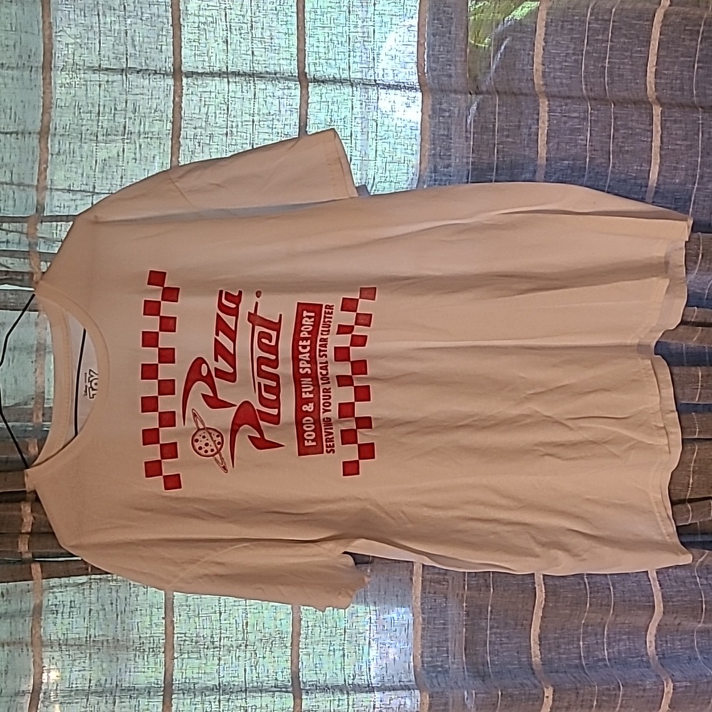 Disney Pixar Toy Story White Pizza Planet T-Shirt